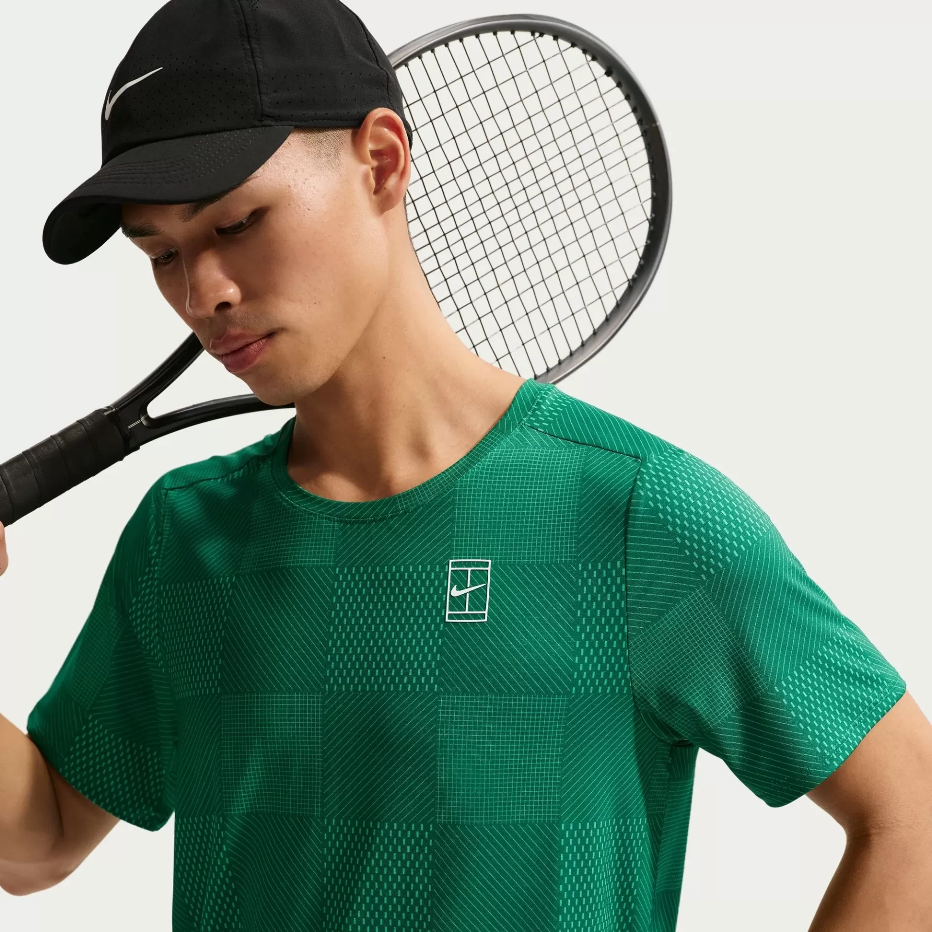 Áo Thể Thao Tennis / Pickleball Nam Nike Xanh Lá