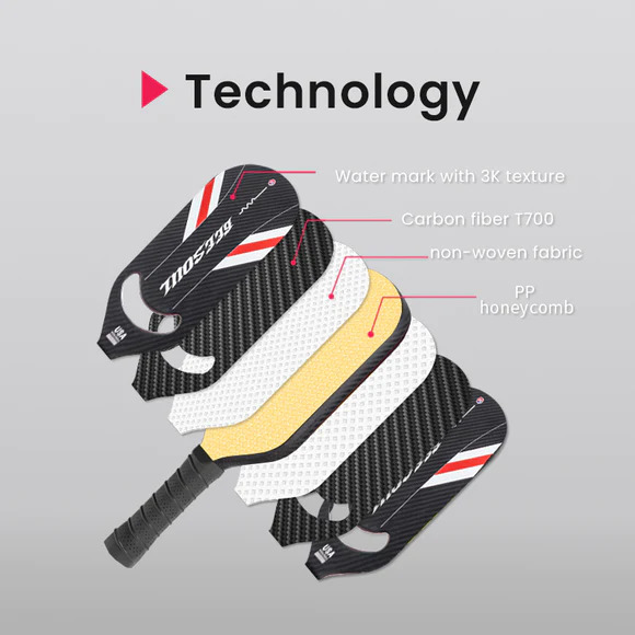 BeeSoul Pro Pickleball Paddles Frost F1