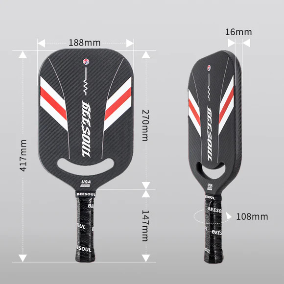 BeeSoul Pro Pickleball Paddles Frost F1