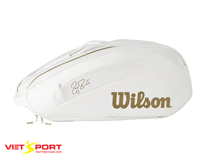 T&Uacute;I VỢT TENNIS WILSON FEDERER DNA WIMBLEDON 2019