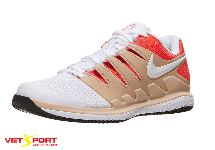 GIẦY TENNIS NIKE ZOOM VAPOR X BEIGE/CRISON