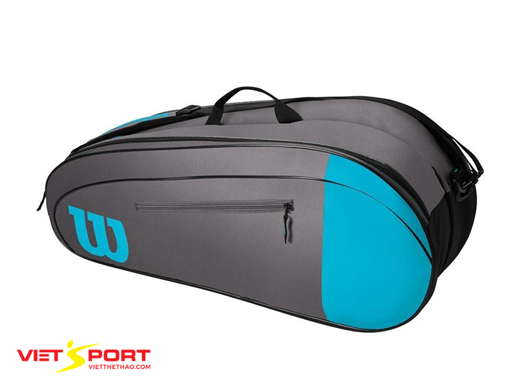 Túi tennis Wilson Team Xanh 6R