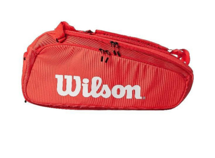 Bao Vợt Tennis Wilson Super Tour 15-Pack Red Bao Vợt Tennis Wilson Super Tour 15-Pack Red