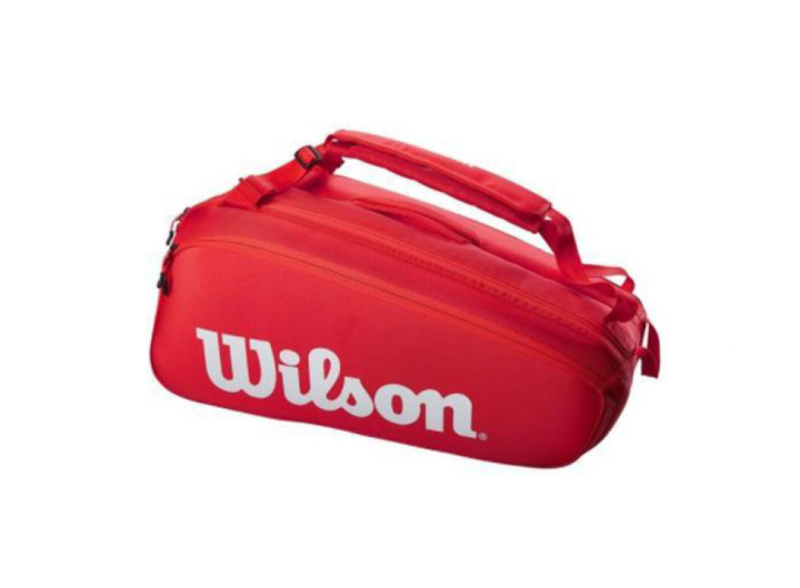 BAO VỢT TENNIS WILSON SUPER TOUR 9R ĐỎ WR8010501001