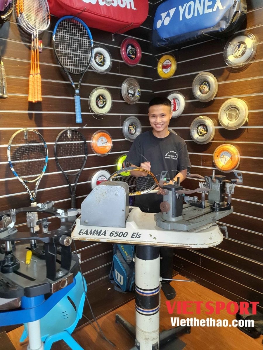 Căng dây vợt tennis lấy ngay tại Hà Nội Căng dây vợt tennis lấy ngay tại Hà Nội