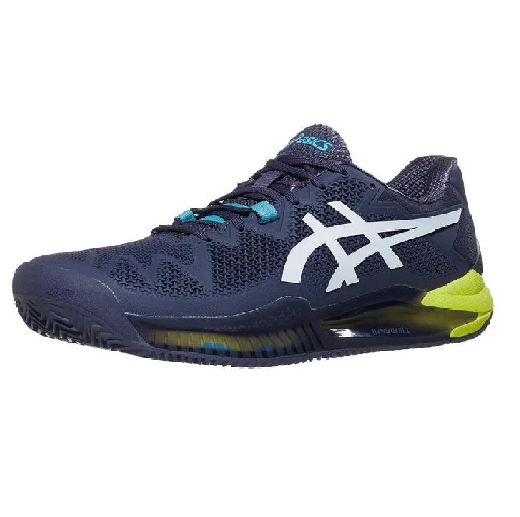 GIẦY TENNIS ASICS RESOLUTION CLAY INDIGO /WHITE