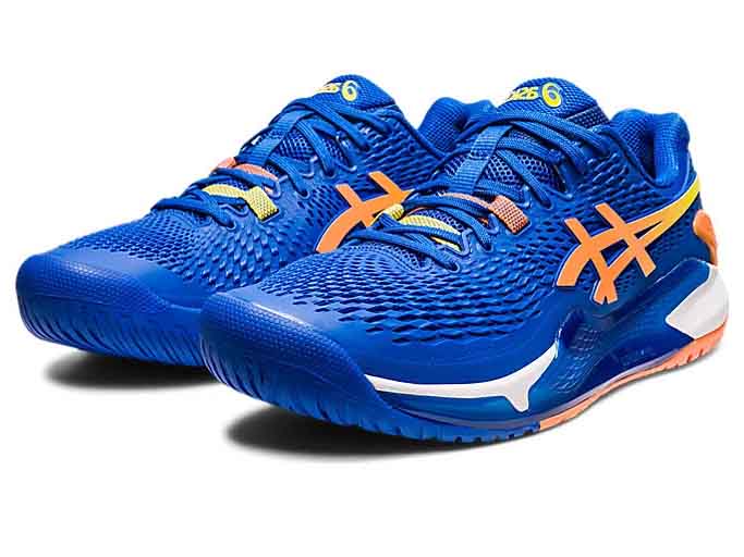 Gi&agrave;y Tennis Asics Gel-Resolution 9 Blue