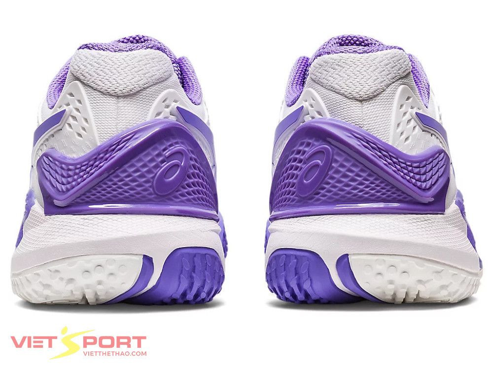 Gi&agrave;y Tennis Asics Gel-Resolution 9 White-Amethyst