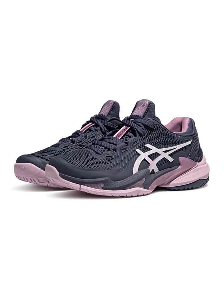 Giày tennis Asics Solution Speed FF 3 Clay Tím đen Chính Hãng