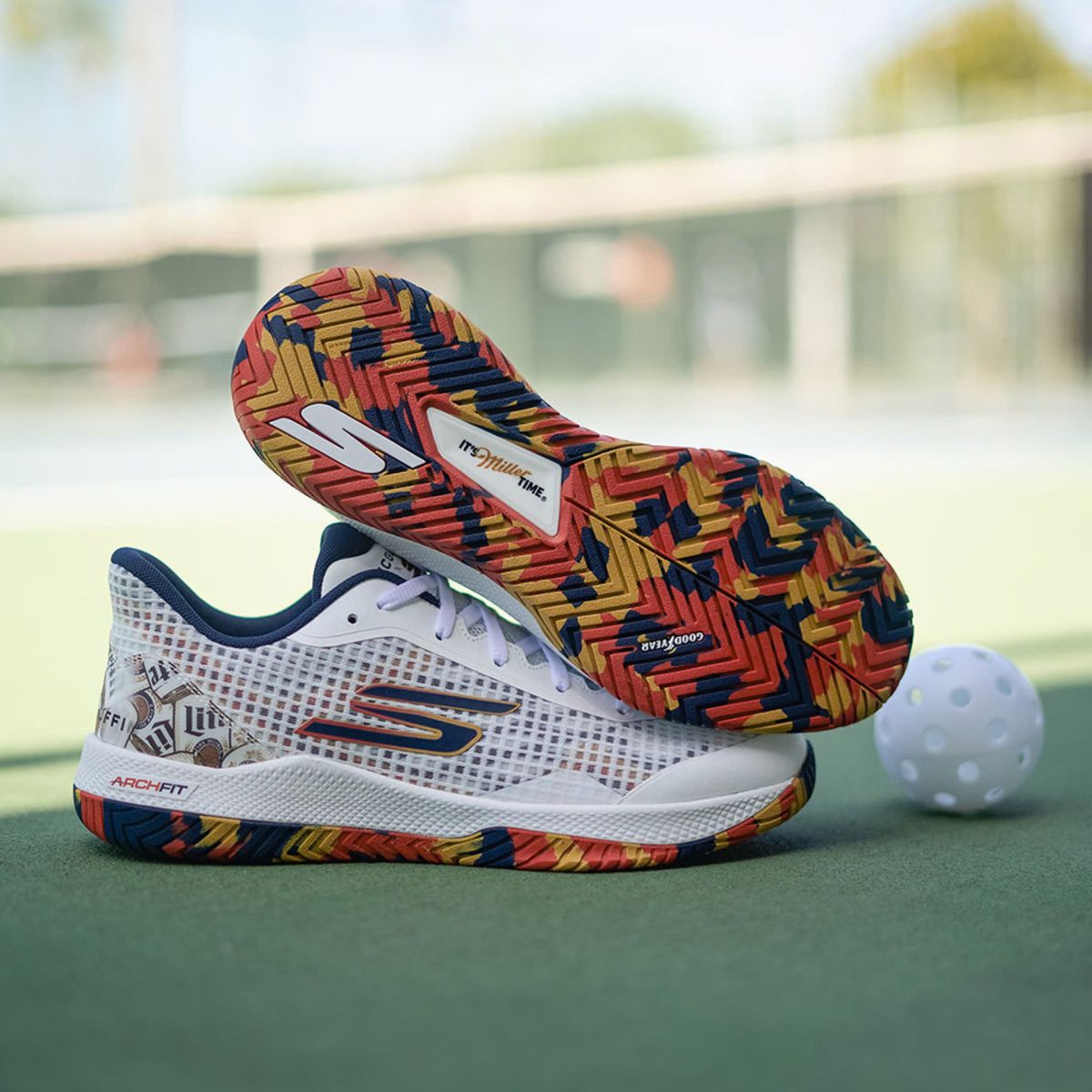 Giày pickleball mới Đánh giá trải nghiệm giày chuyên pickleball Skechers