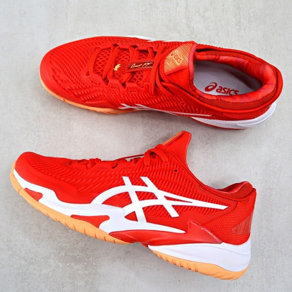 Review Giày Tennis Asics Novak Court FF3 Đỏ Có Gì Đặc Biệt?