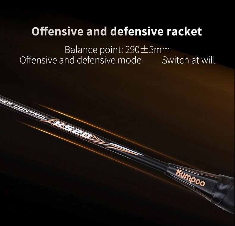 Vợt Cầu Lông Kumpoo K520 Pro Trắng