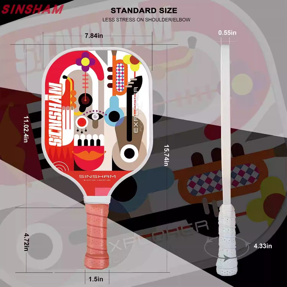 Vợt Pickle Ball Sinsham