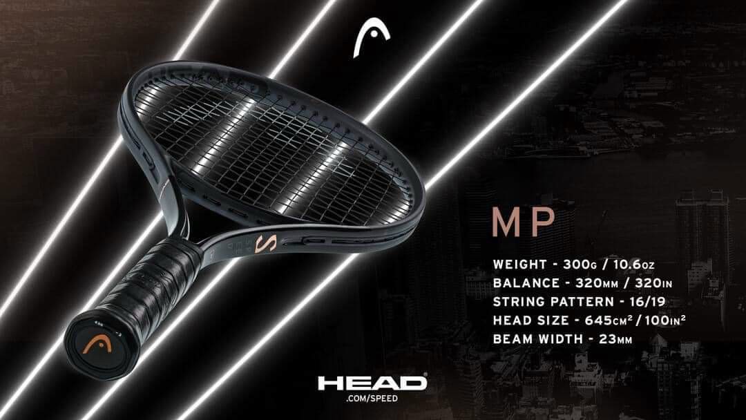 Vợt Tennis Head Speed Pro Black 2023