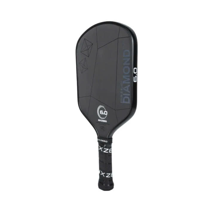 Vợt Pickleball Six Zero Infinity Edgeless Double Black Diamond Control