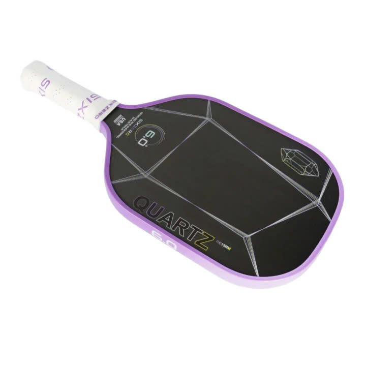 Vợt Pickleball Six Zero Quartz - Amethyst (Tím)