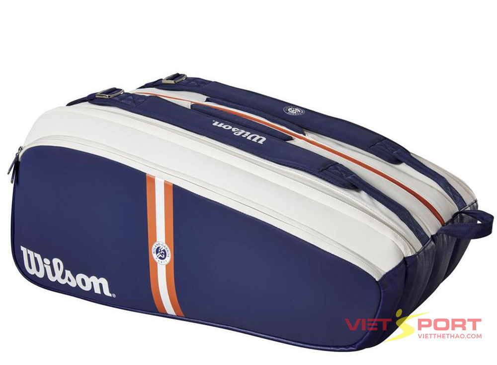 Túi Vợt Tennis Wilson Roland Garros Super Tour 15R