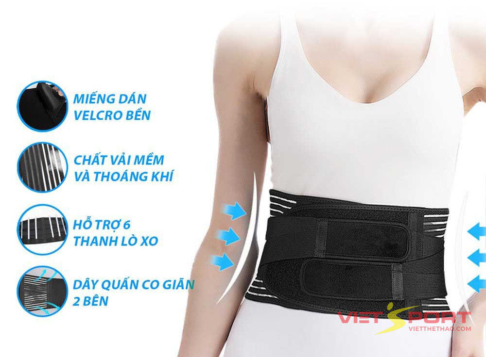Đai Lưng Thể Thao Nam Nữ YS 7982