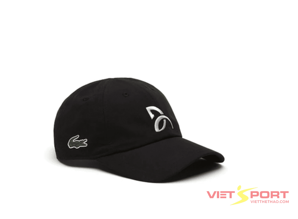 Mũ Tennis Lacoste Djokovic Đen