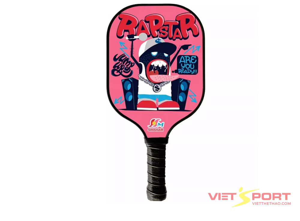 Vợt PickleBall Pink R ( 1 Vợt , 1 Bóng , 1 Vỏ Bao )