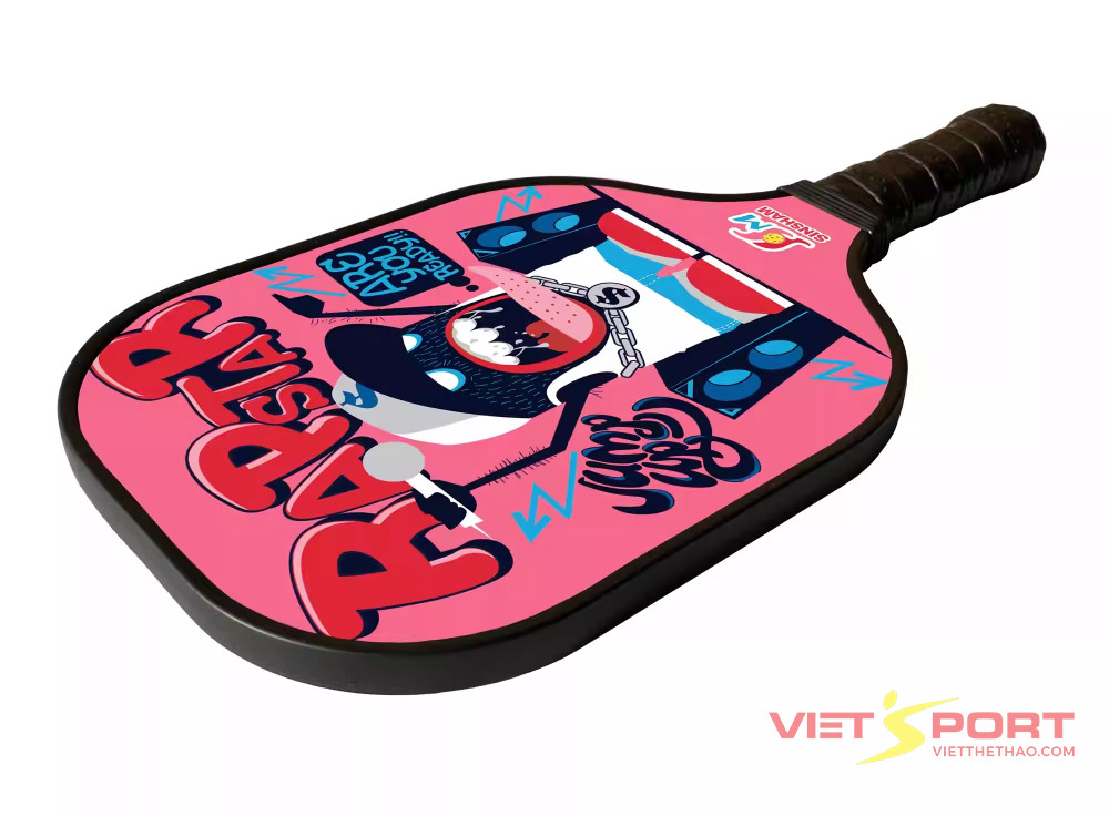 Vợt PickleBall Pink R ( 1 Vợt , 1 Bóng , 1 Vỏ Bao )