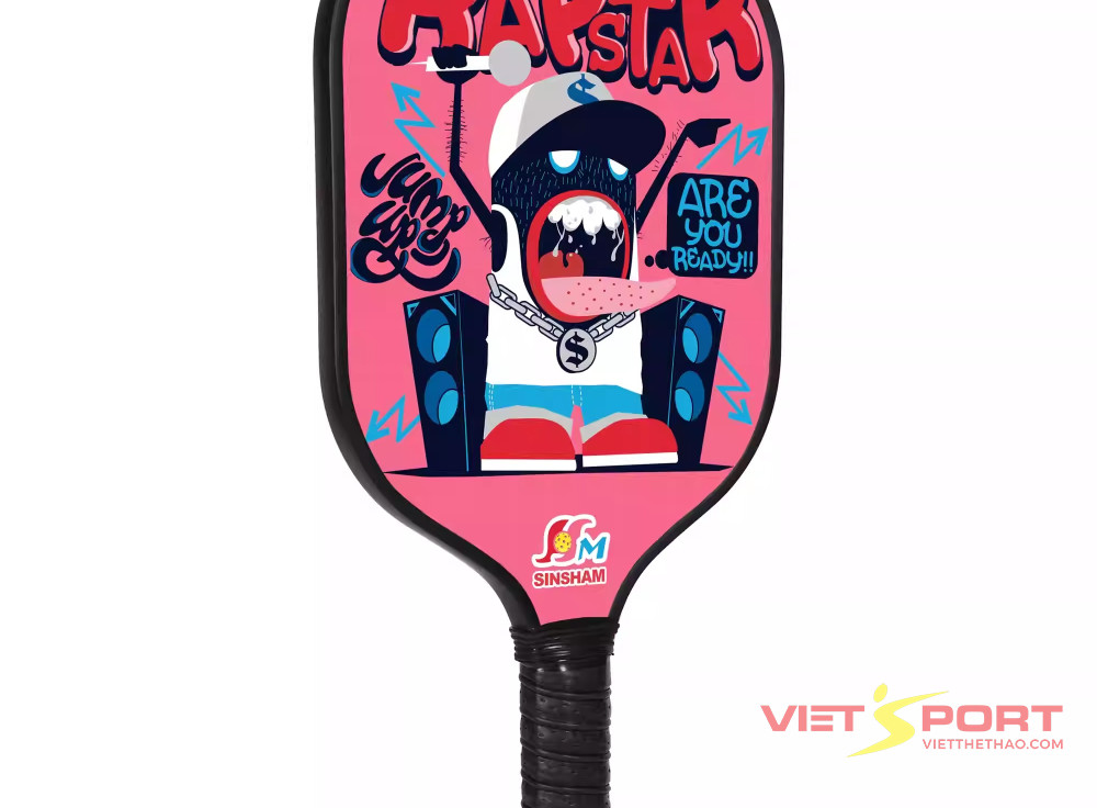 Vợt PickleBall Pink R ( 1 Vợt , 1 Bóng , 1 Vỏ Bao )