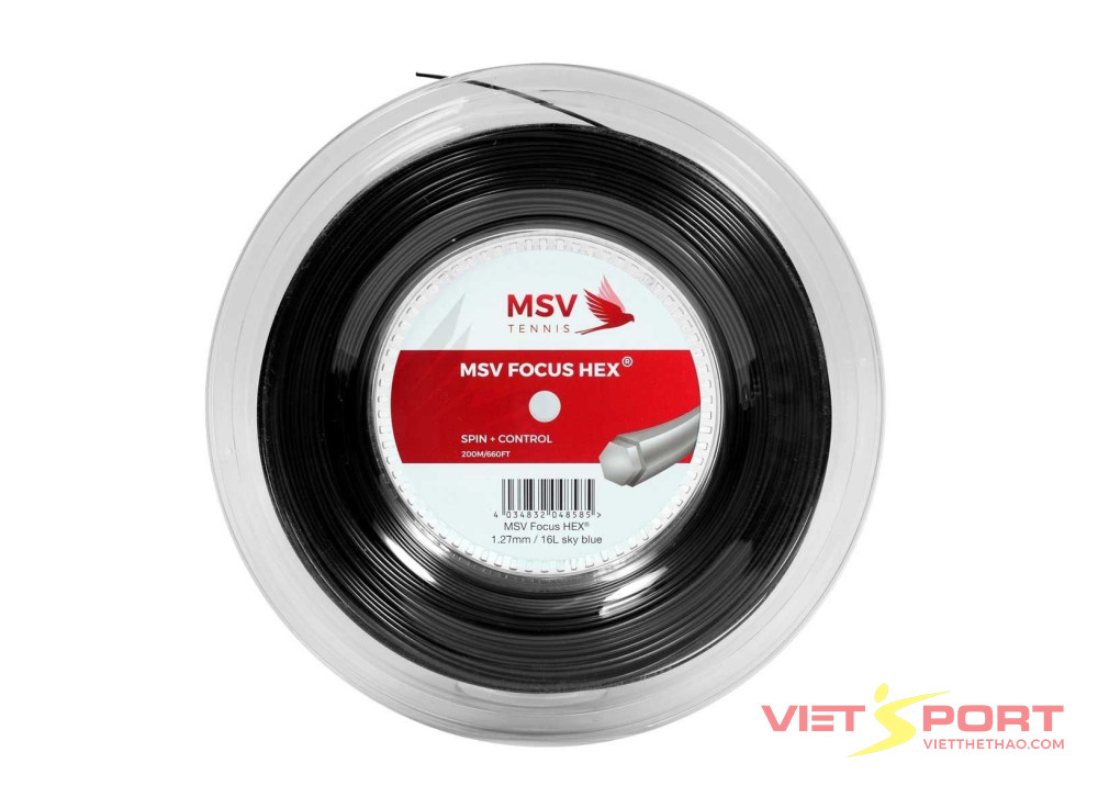 Cước Tennis MSV Focus Hex Đen