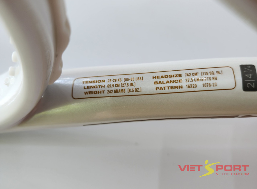 Vợt Tennis Wilson Hyper Hammer 5.3 Trắng 242G