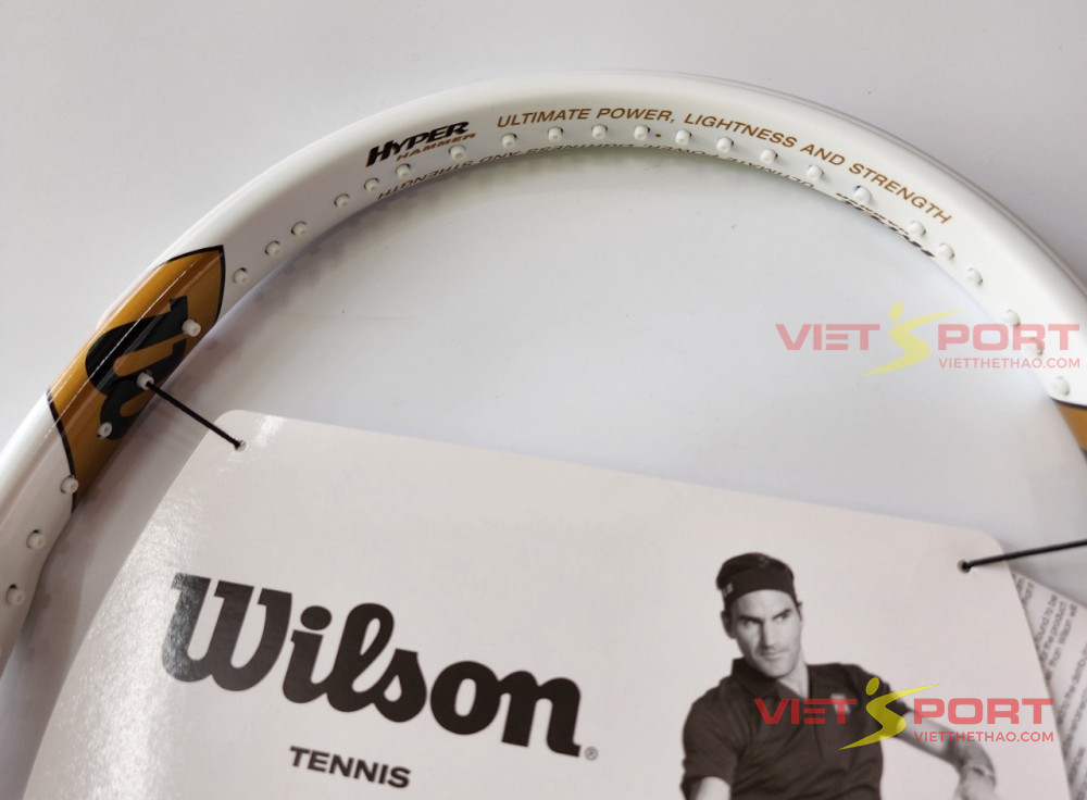 Vợt Tennis Wilson Hyper Hammer 5.3 Trắng 242G