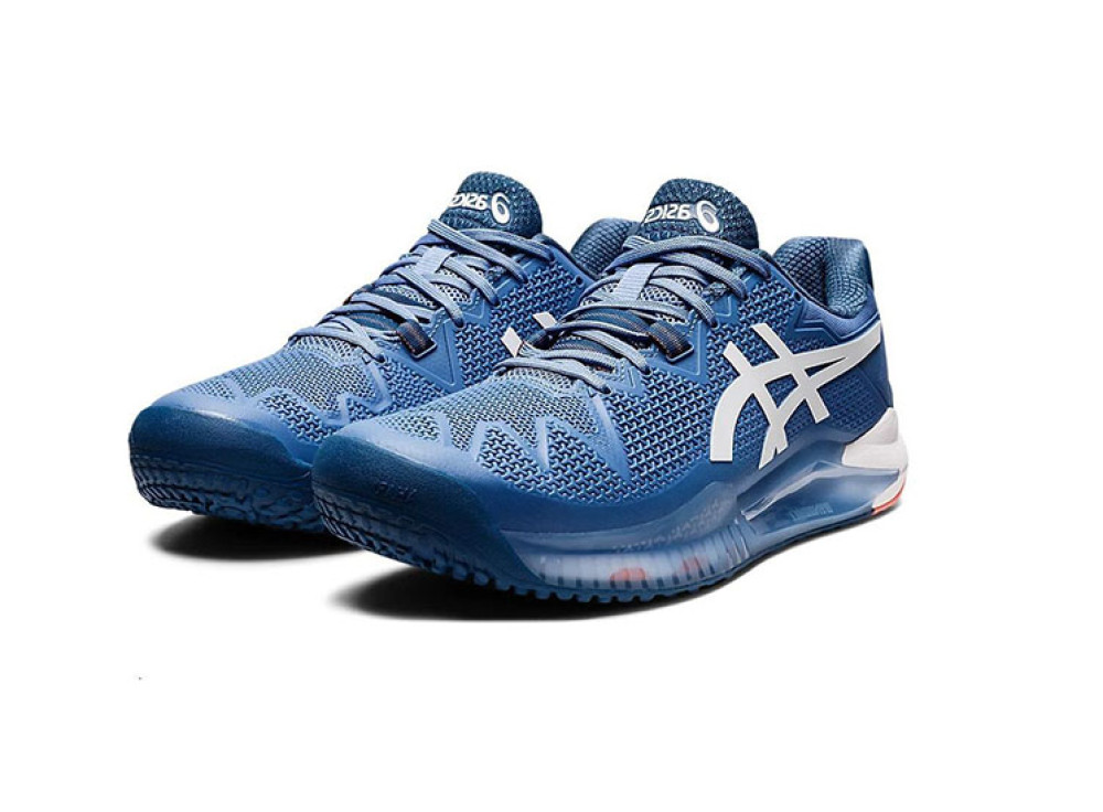 GIẦY TENNIS ASICS GEL RESOLUTION BLUE HARMONY/WHITE