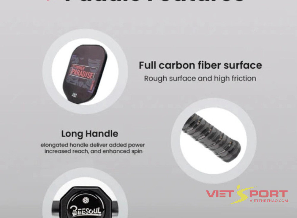 Carbon Fiber Pickleball Paddles STX2