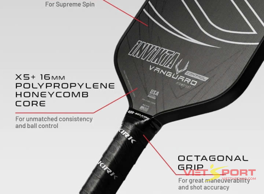 Vợt Pickleball Selkirk Vanguard Control - S2