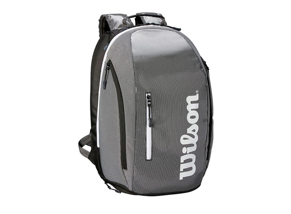 BALO TENNIS WILSON SUPER TOUR GHI TRẮNG