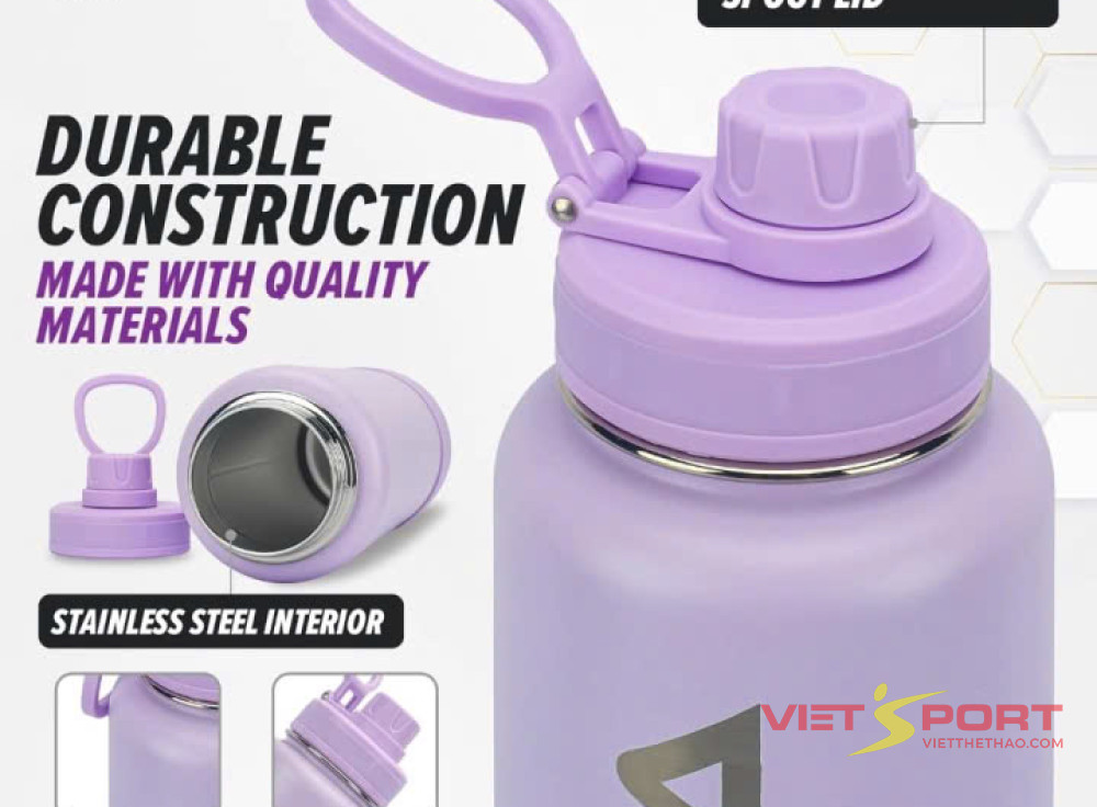 Bình nước JOOLA Water Bottle (Purple)