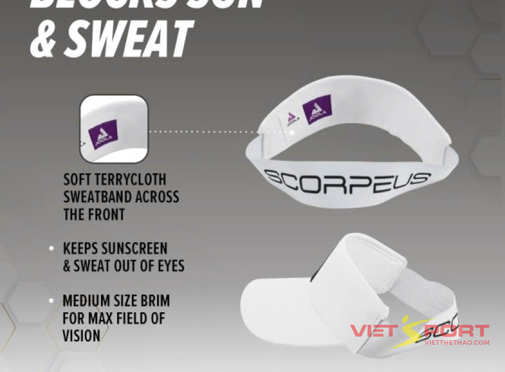 Mũ Joola Scopeus Visor (White)