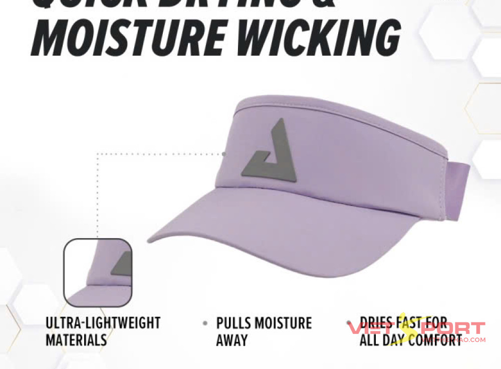 Mũ Joola Scorpeus Visor (Light Purple)
