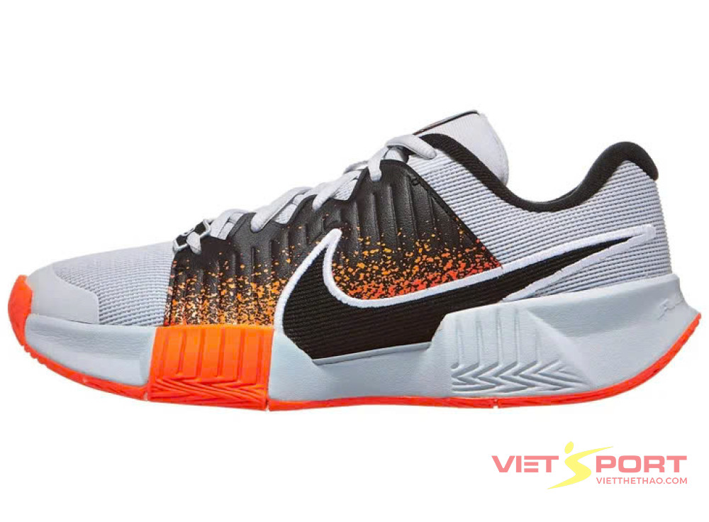 Giày Tennis Nike Zoom GP Challenge Pro PRM Platin/Crim MULTIPISTA