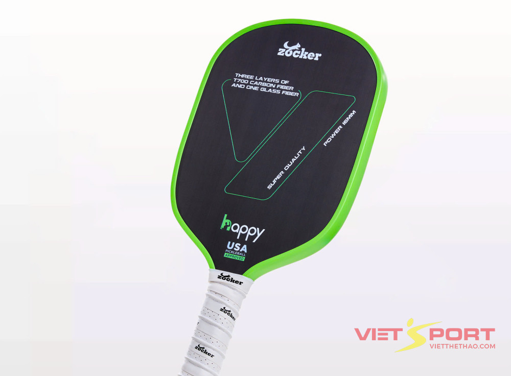 Vợt Pickleball Zocker Happy HP2 Super Quality