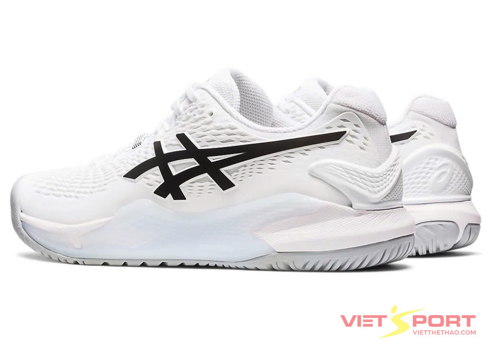 Giày Tennis ASICS GEL-RESOLUTION 9 White Black