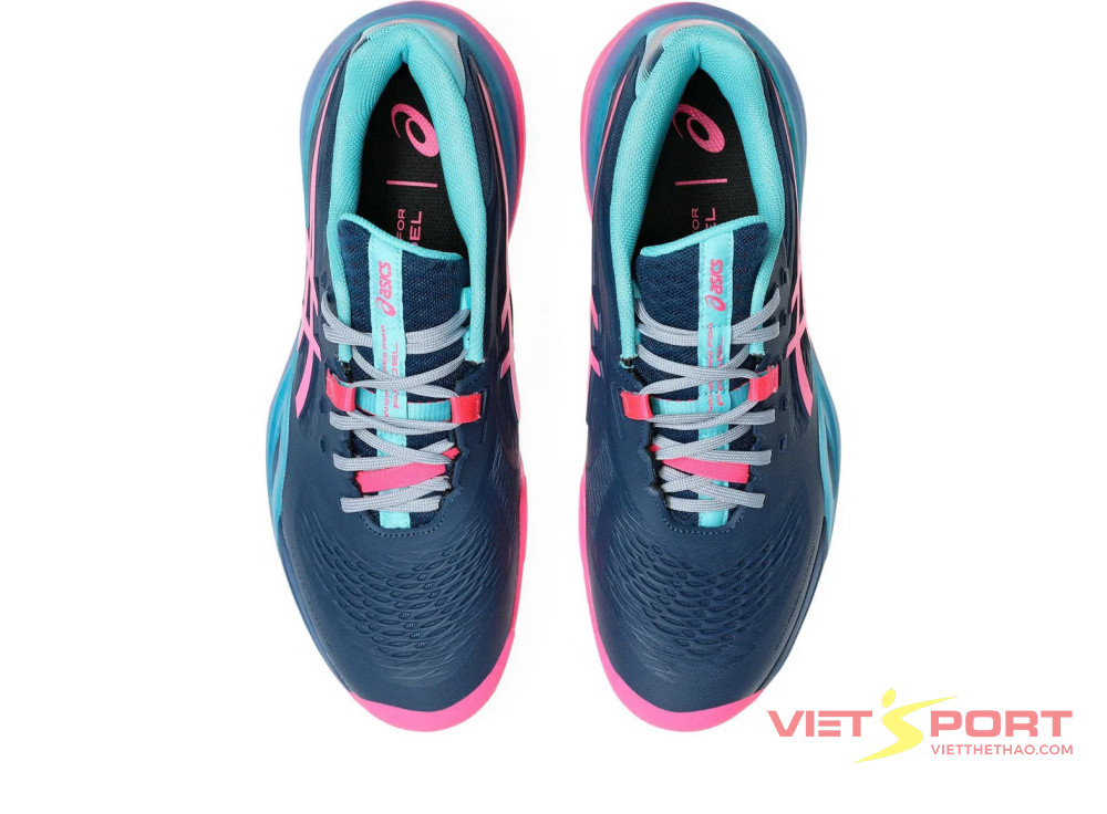 Giày Tennis Asics GEL-RESOLUTION X PADEL Mako Xanh