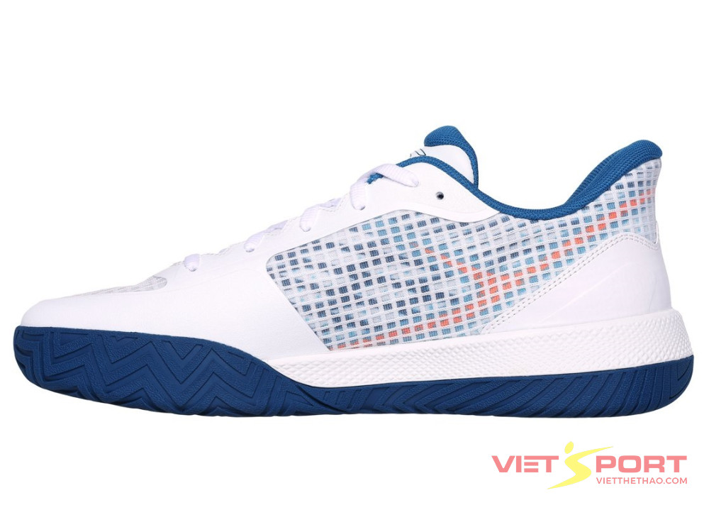 Giày Pickleball Skechers Viper Court Pro Trắng Xanh