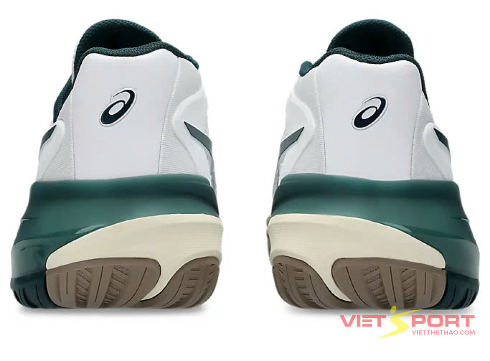 Giày Tennis Asics Gel-Resolution X White Saxon Green