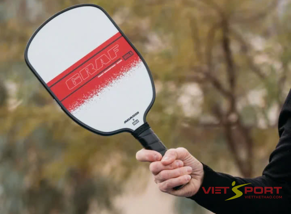 Vợt pickleball Joola Graf Champion 12mm Trắng