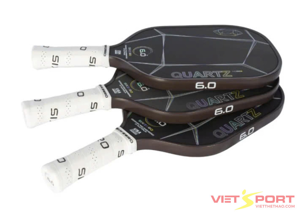 Vợt Pickleball Six Zero Quartz - Smoky Quartz (Grey)