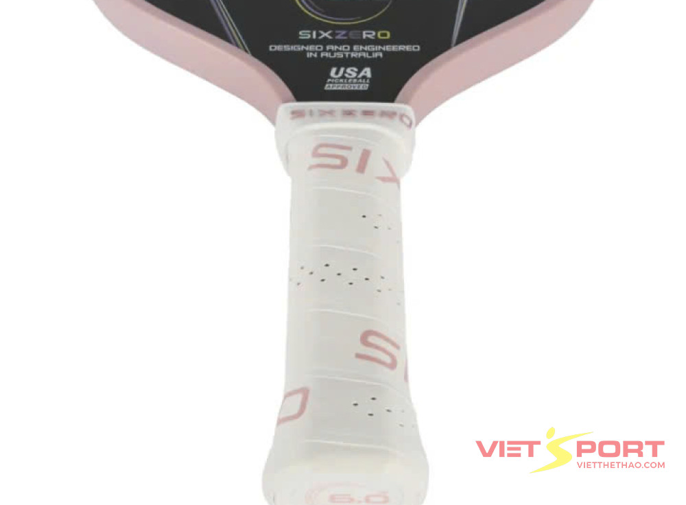 Vợt Pickleball Six Zero Quartz - Rose Quartz (Pink)