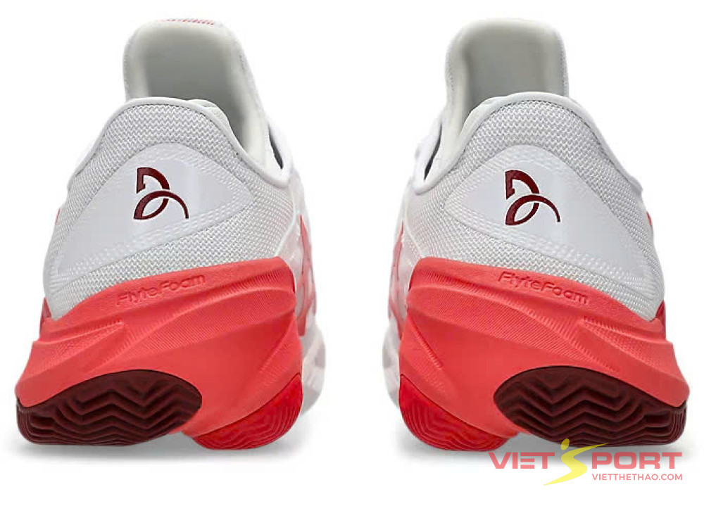 GIÀY TENNIS ASICS COURT FF 3 NOVAK White/Electric Red