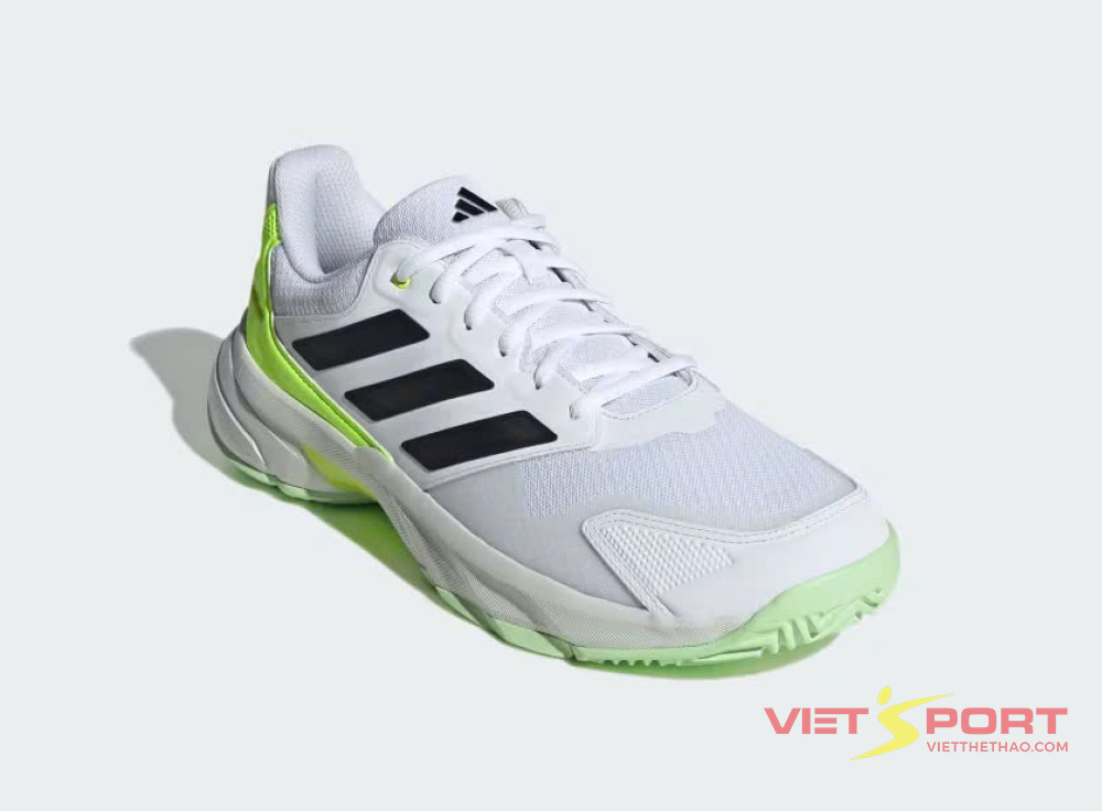 Giày Tennis Pickleball Adidas Courtjam Control 3  Lucid Lemon