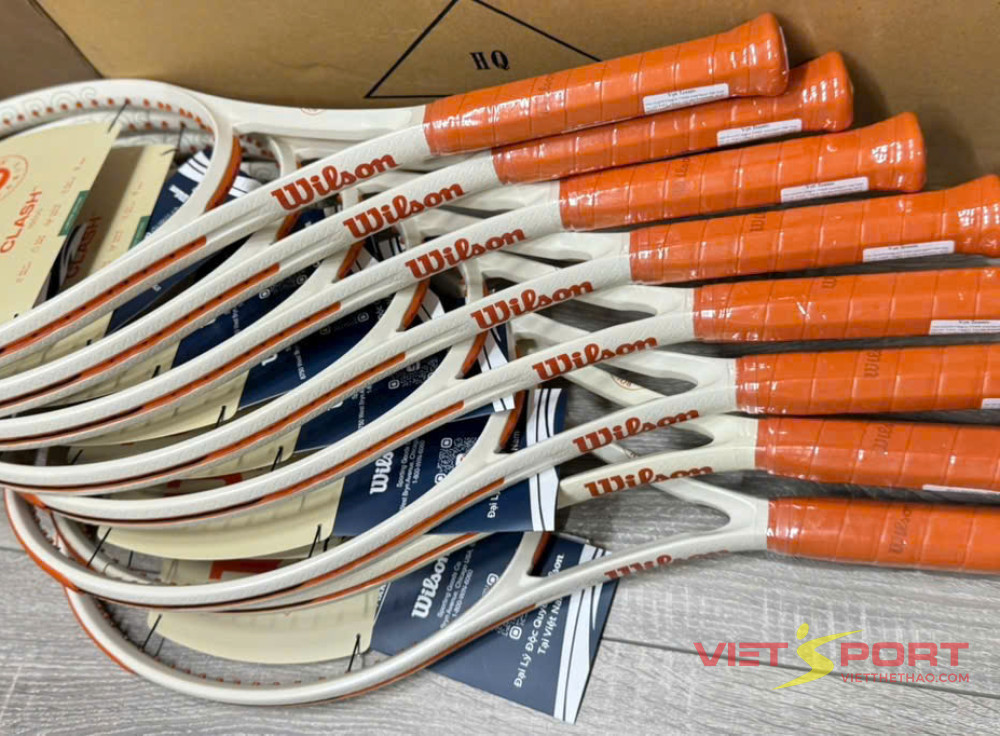 VỢT TENNIS WILSON CLASH 100L V3.0 ROLAND GARROS 2025 FRM (280G)