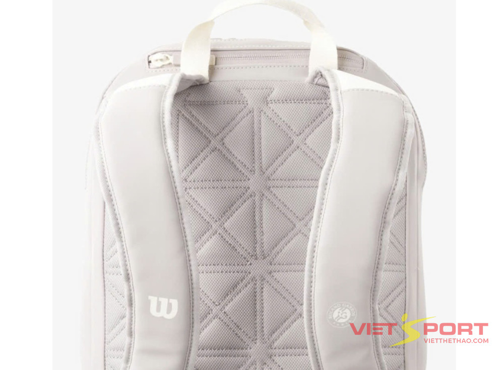 Balo Tennis Wilson Roland Garros 2025 Backpack Cream/Clay WR8042701001​​​​​​​