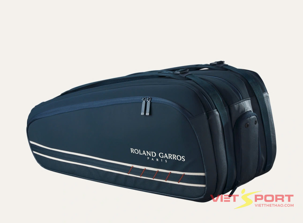 Túi Tennis Roland Garros 2025 Session de Soirée Super Tour 15 Pack Dark Navy